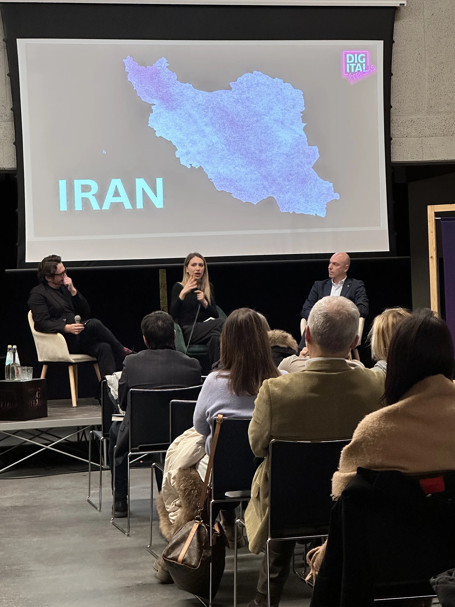 Karol Katner Greta Cristini Geopolitica 2026 Chiostri San Pietro Digital Freaks 4